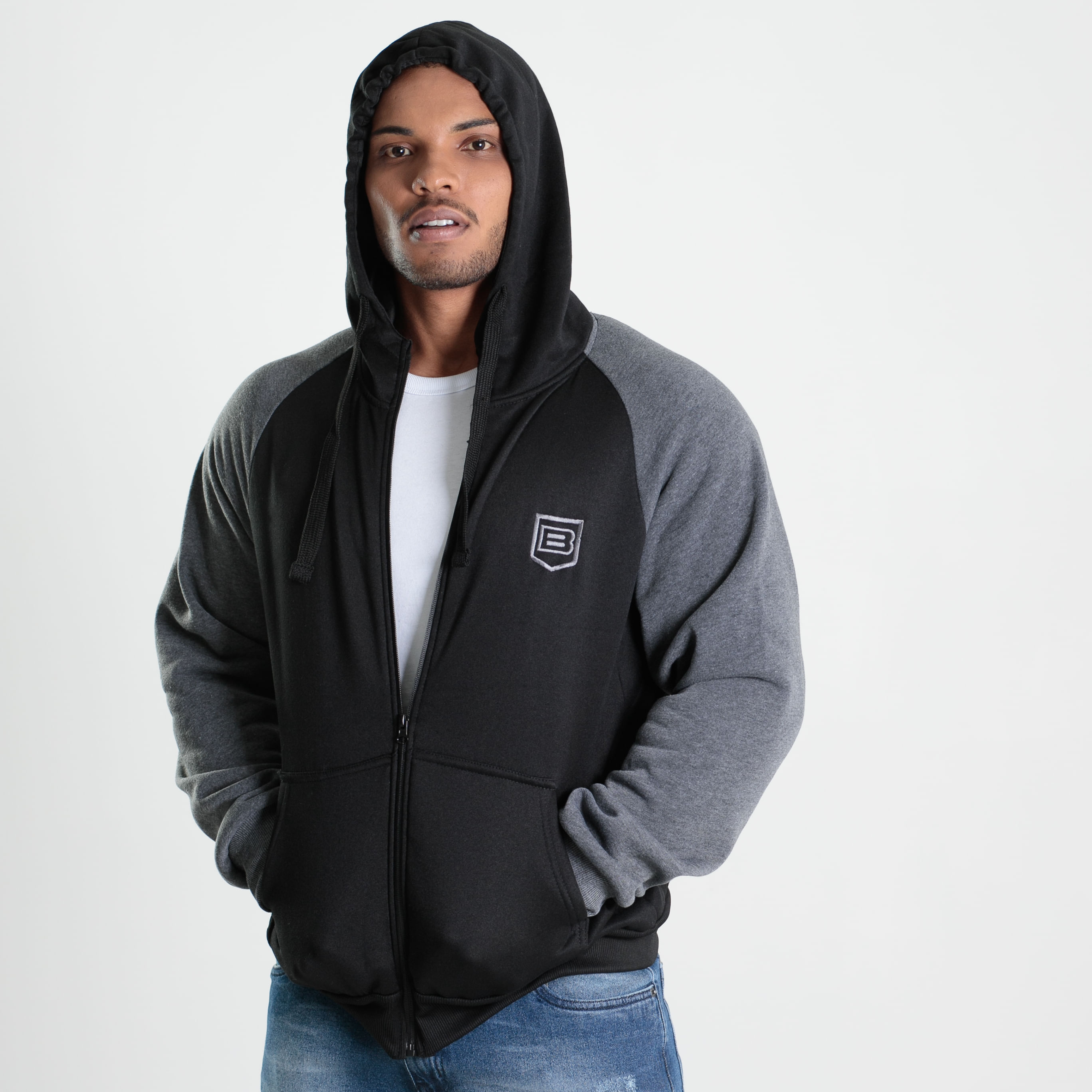 blm fist moletom com capuz