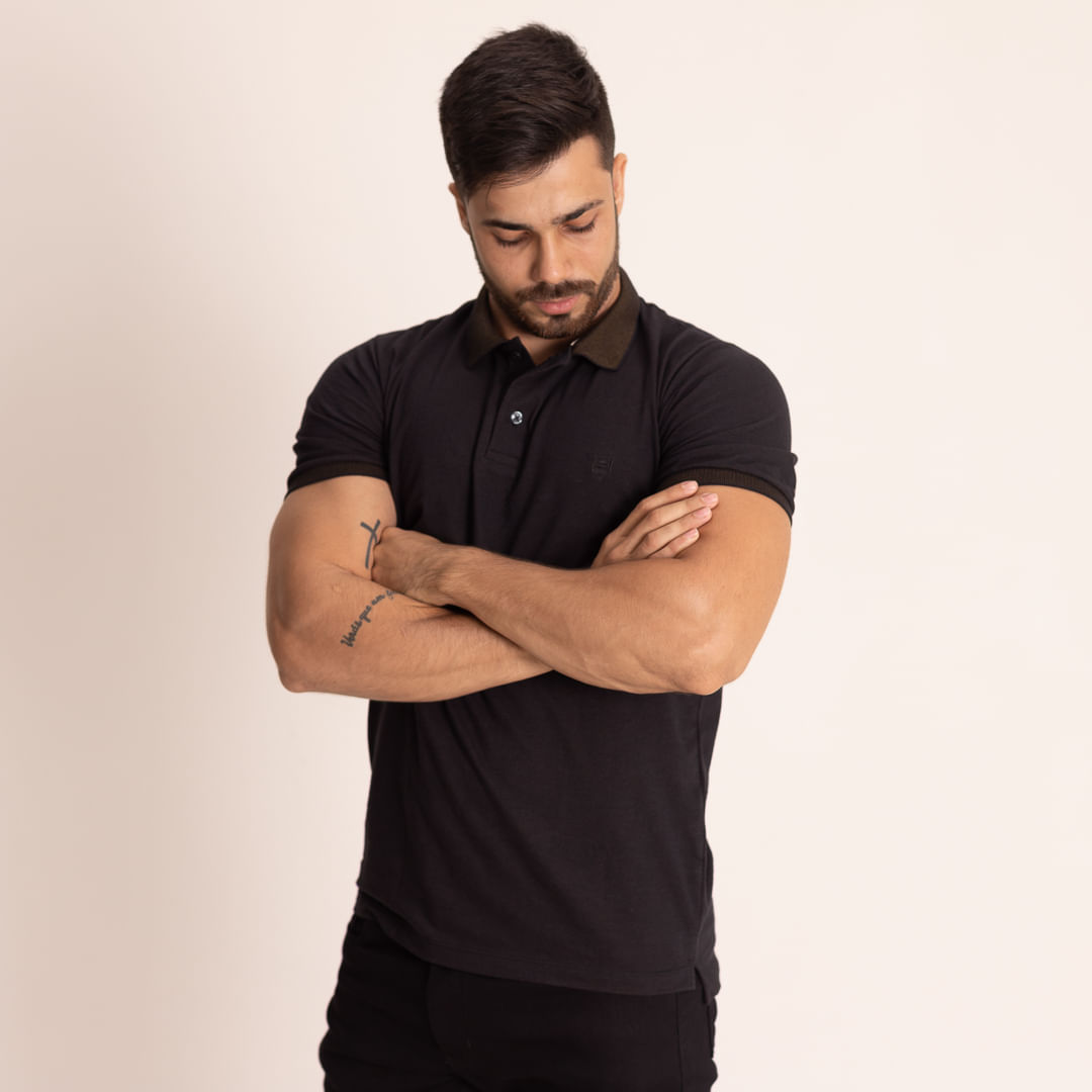 camisa polo blm